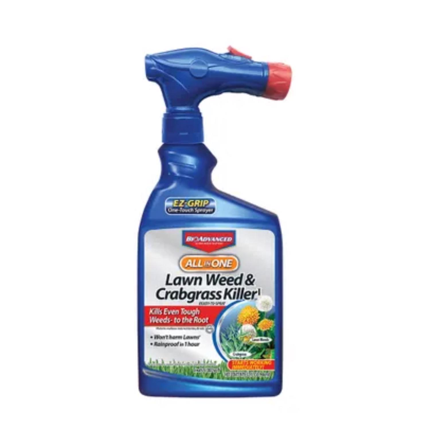 BioAdvanced Weed and Crabgrass Killer RTS Hose-End Concentrate 32 oz - Mycitystee