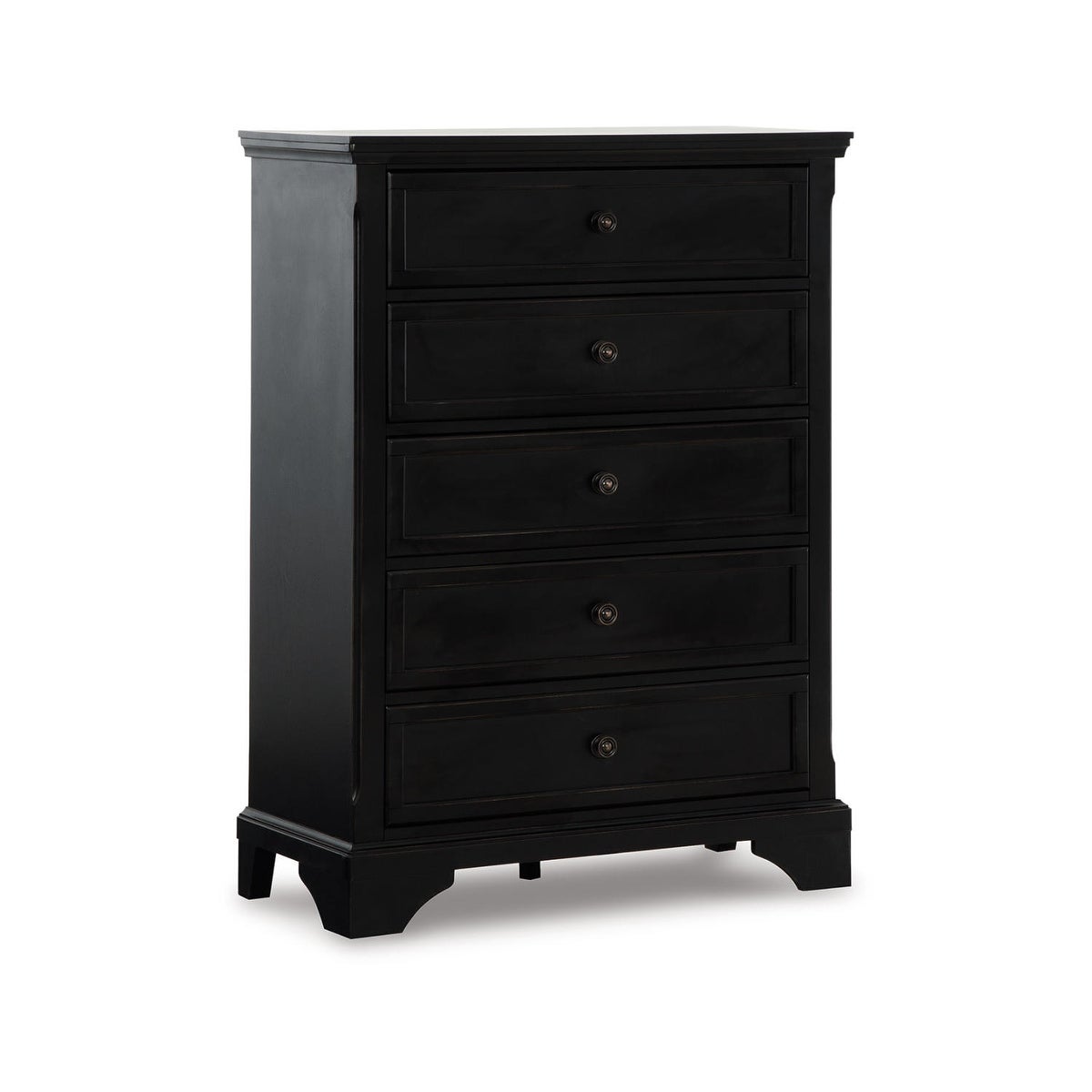 Signature Design by Ashley Chylanta Chest of Drawers， Black - - 36968534 - Mycitystee
