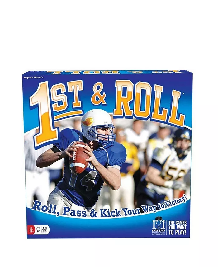 MasterPieces Puzzles RandR Games 1st Roll Football Dice Rolling Board Game - Mycitystee