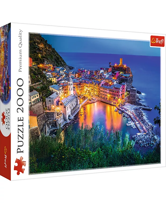 Trefl Jigsaw Puzzle Vernazza at Dusk， 2000 Pieces - Mycitystee
