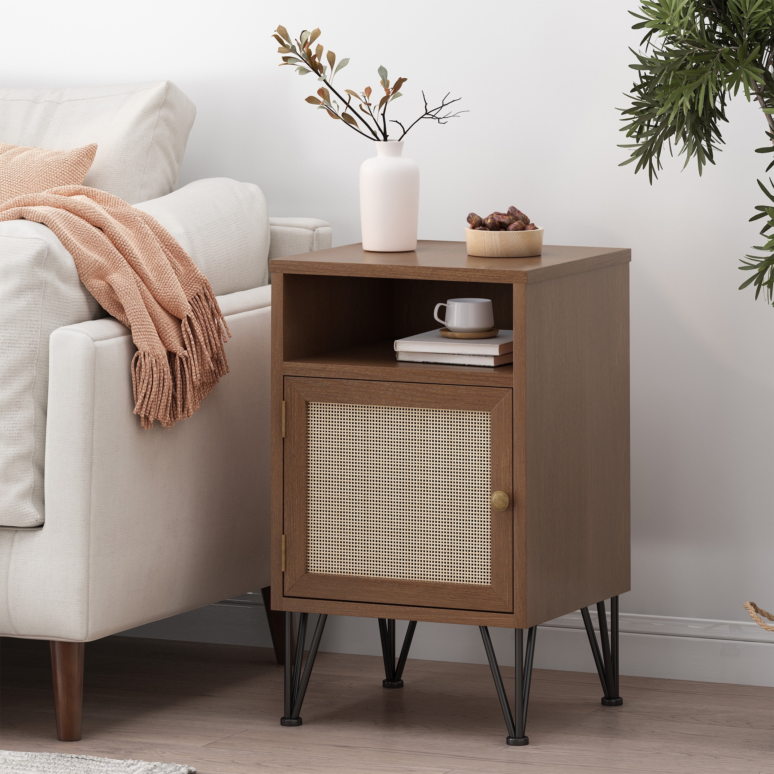 Pilster End Table with Storage by Christopher Knight Home - Mycitystee