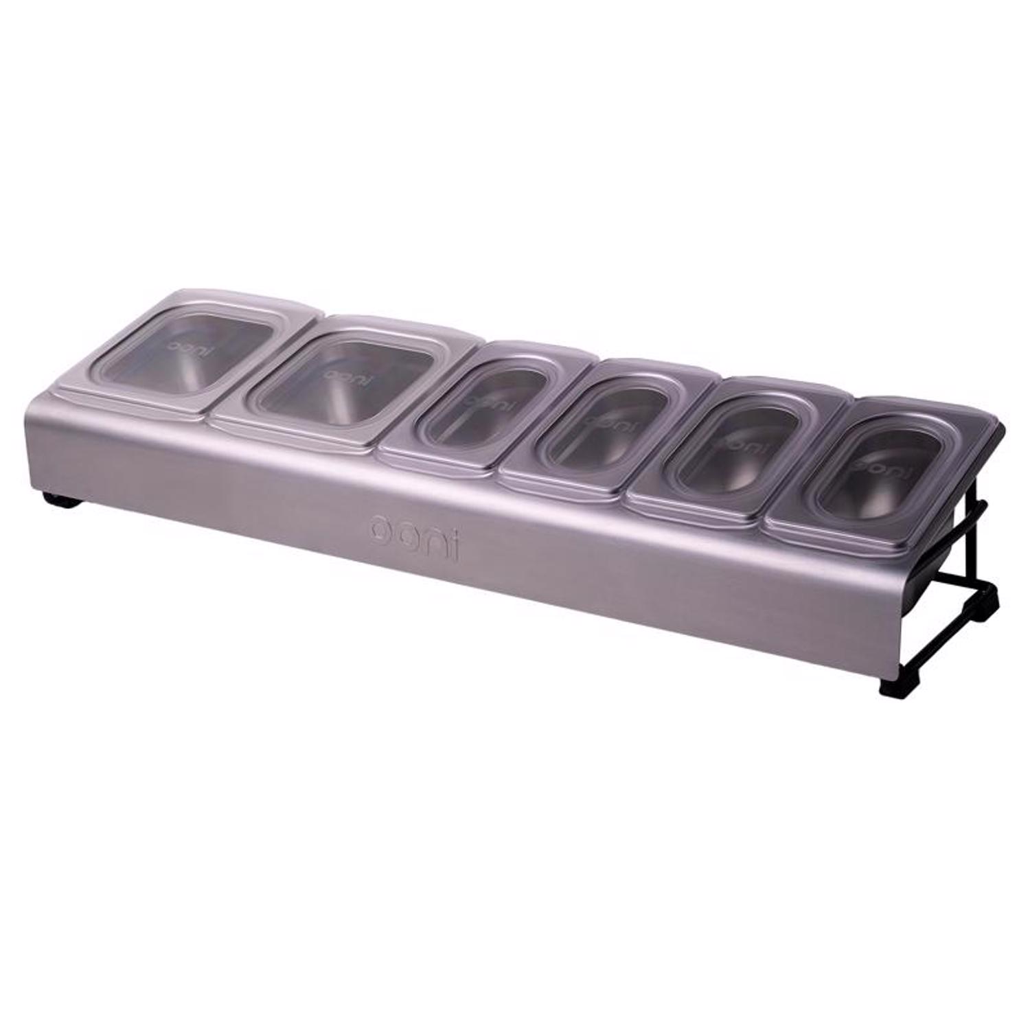 Ooni Stainless Steel Pizza Topping Station 9.4 in. L X 30.5 in. W 1 pk - Mycitystee