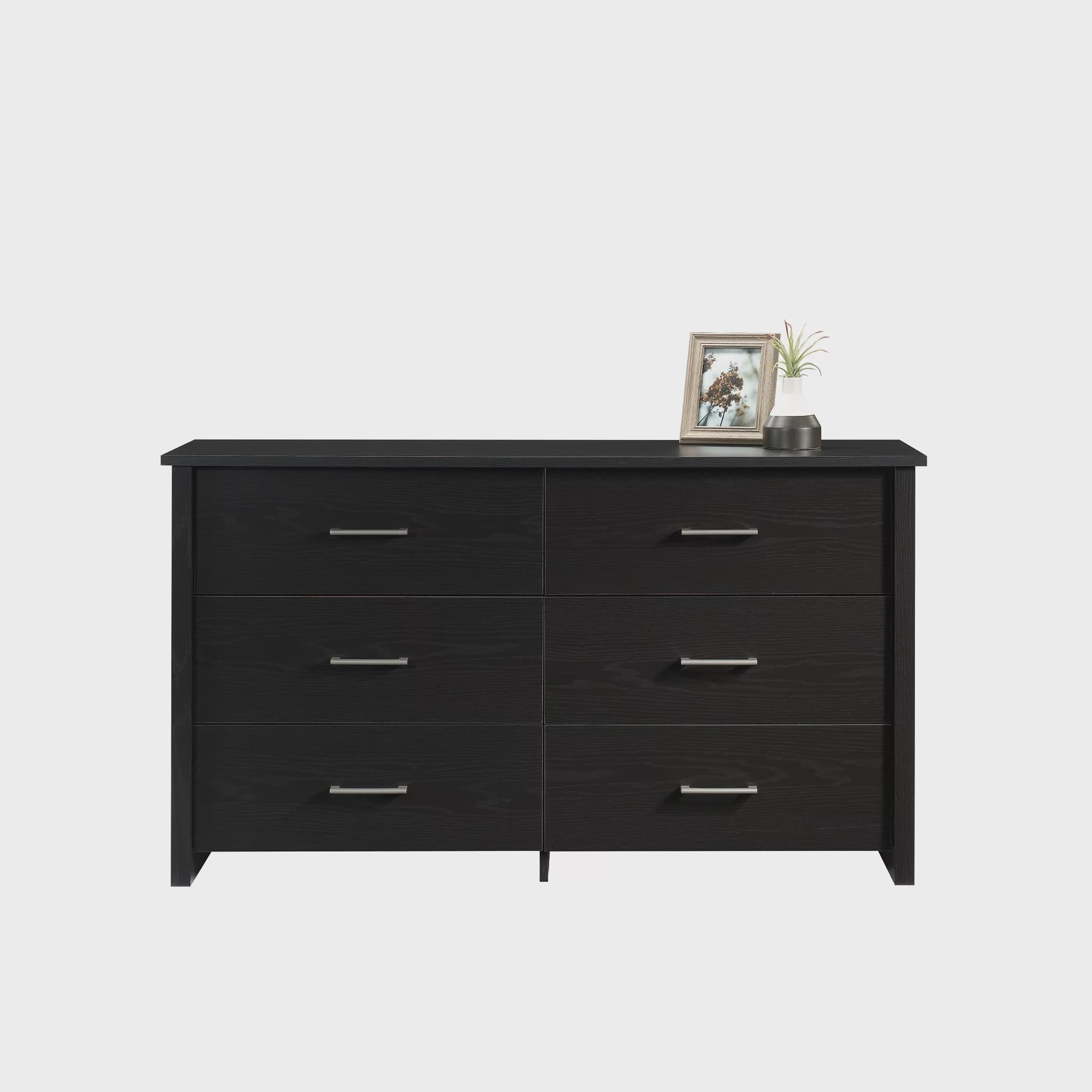Hillside 6-Drawer Dresser， Blackwood Finish - - 36139106 - Mycitystee