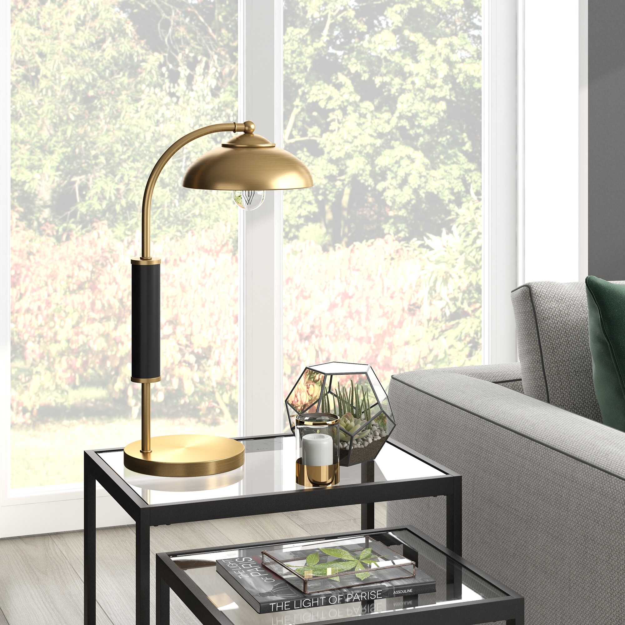 Denton Two-Tone Table Lamp - Mycitystee