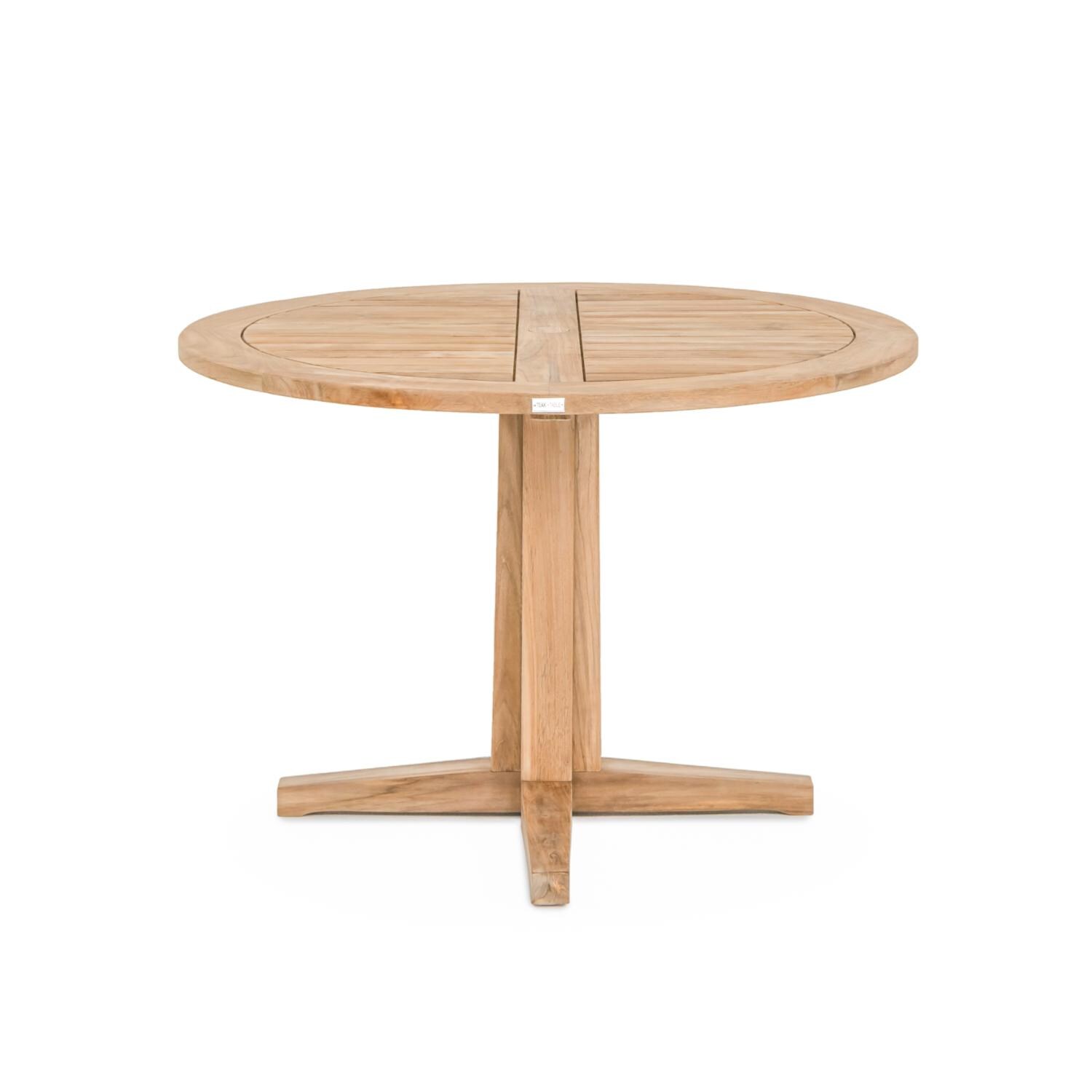 Signature Wistow Lane 42 Inch Round Teak Patio Dining Table - Mycitystee
