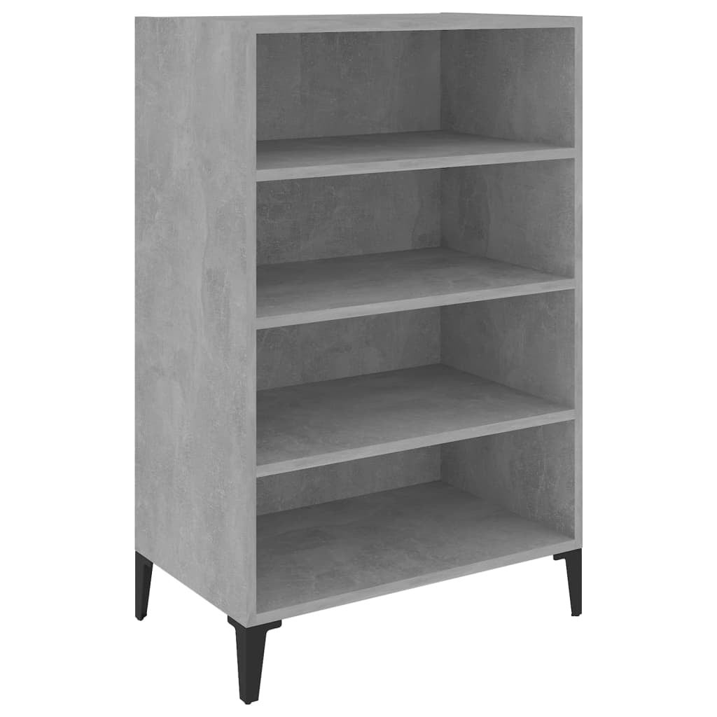 vidaXL Sideboard Concrete Gray 22.4