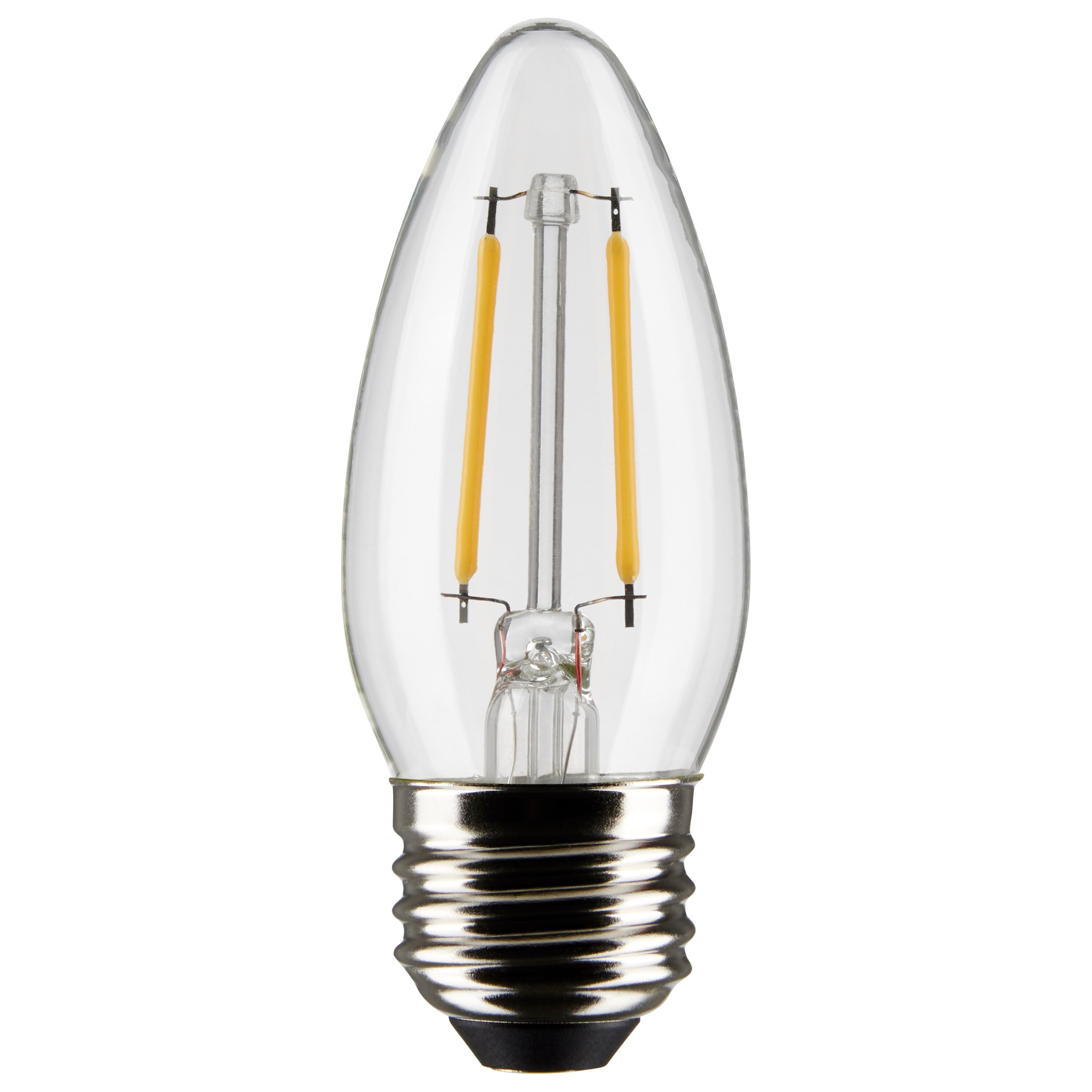 3 Watt B11 LED - Clear - Medium base - 90 CRI - 2700K - 120 Volt - Mycitystee