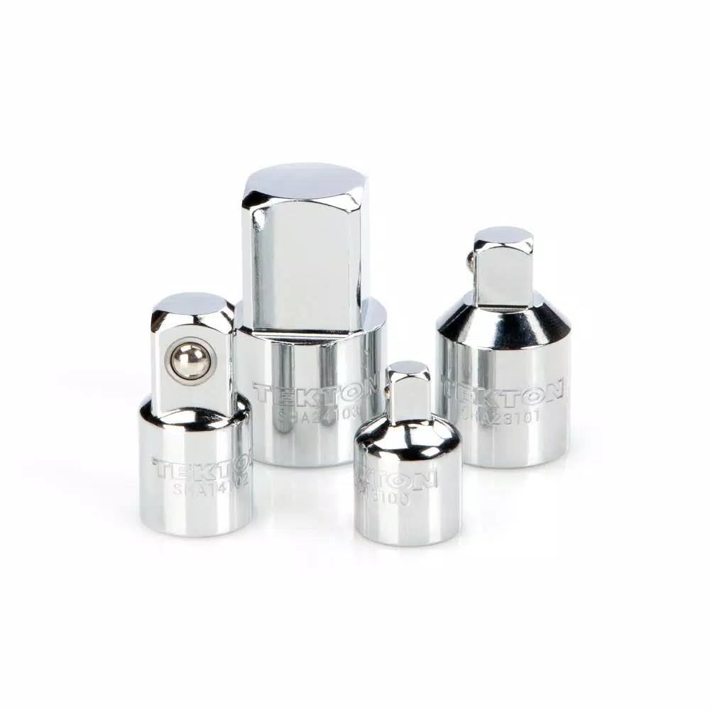 TEKTON 1/4 in.， 3/8 in.， 1/2 in. Adapter/Reducer Set (4-Piece) and#8211; XDC Depot - Mycitystee