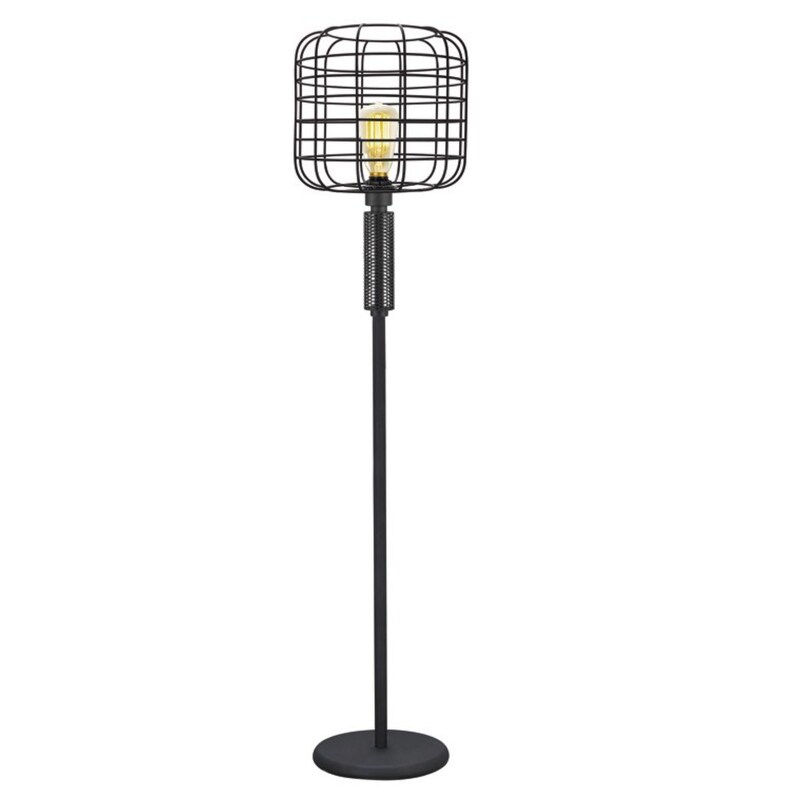 ACME Marek Floor Lamp in Black - Mycitystee