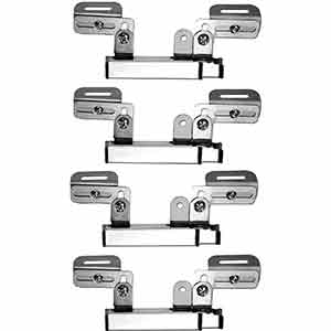 Grill Crossover Tubes 4 Pcs Kit Adjust 4 to 7.5'' for Members Mark GR3055-014684 GR2071001-MM-00 GR3055-14684 Gas Grills - Mycitystee