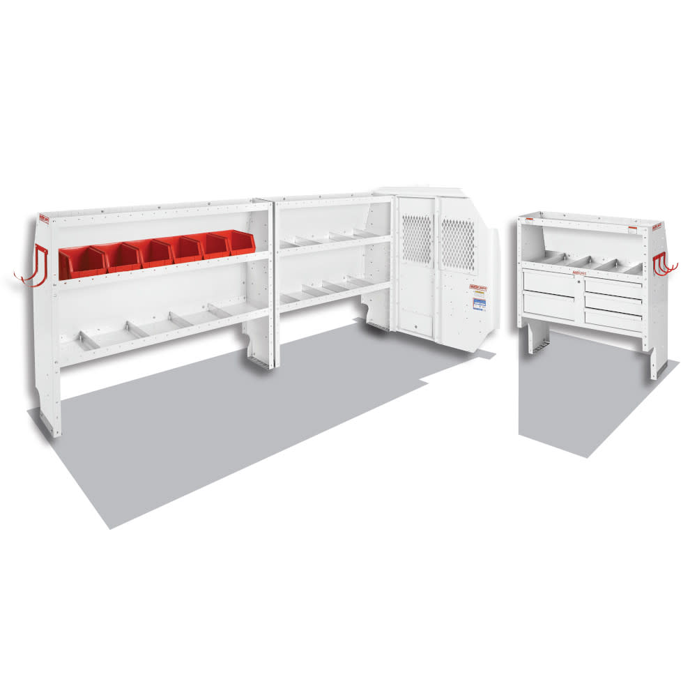 General Service/ Contractor Package for Full-Size, 148 Inch Wheel Base Ford Transit Vans - Mycitystee