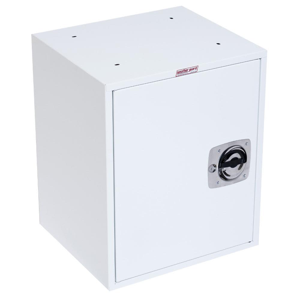 Lockable Cabinet, 2 Shelf, 22 In. x 18 In. x 16 In. - Mycitystee