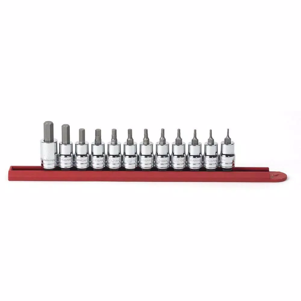 GEARWRENCH 3/8 in. Drive SAE Hex Bit Socket Set (12-Piece) and#8211; XDC Depot - Mycitystee