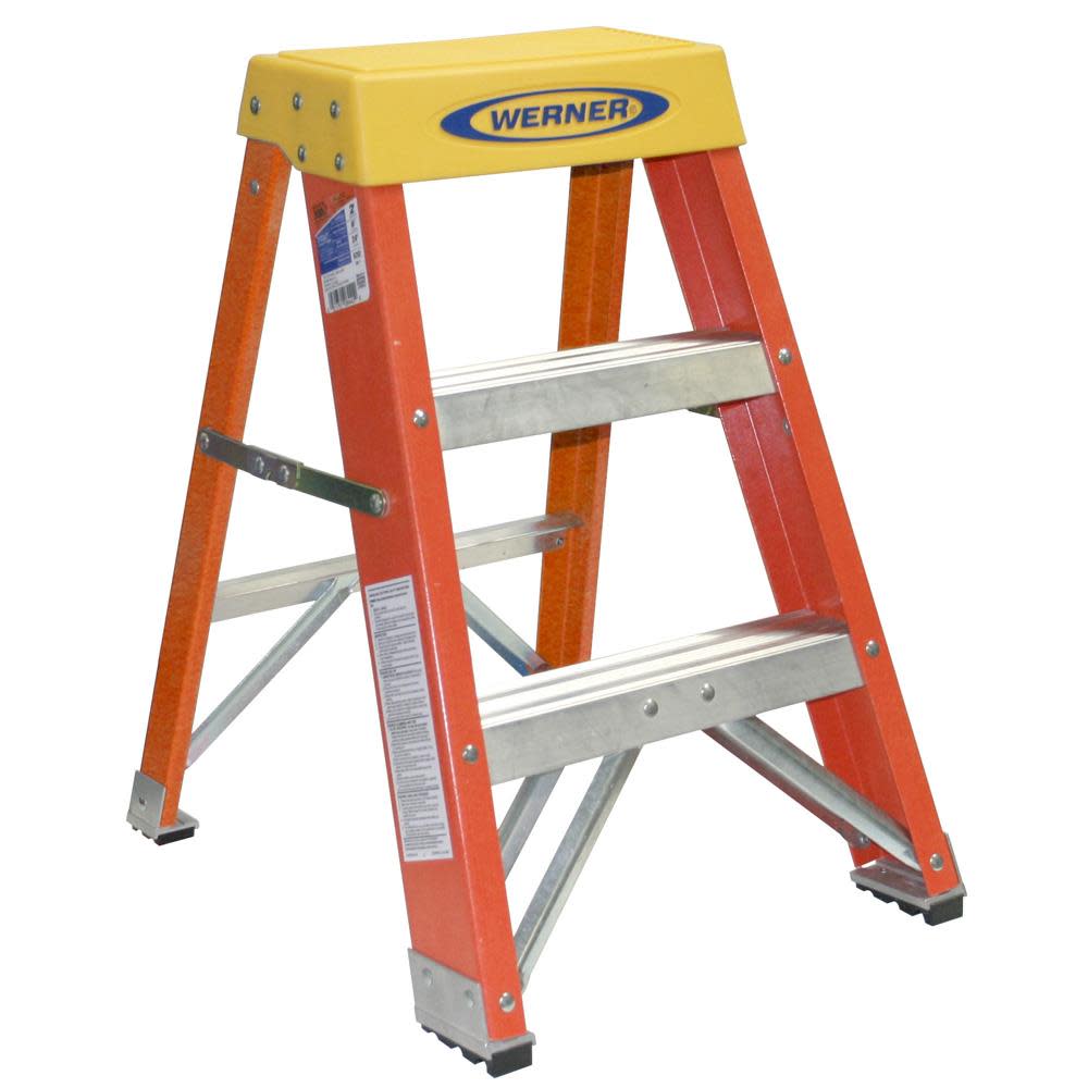 2 Ft. Type IA Fiberglass Step Stool - Mycitystee