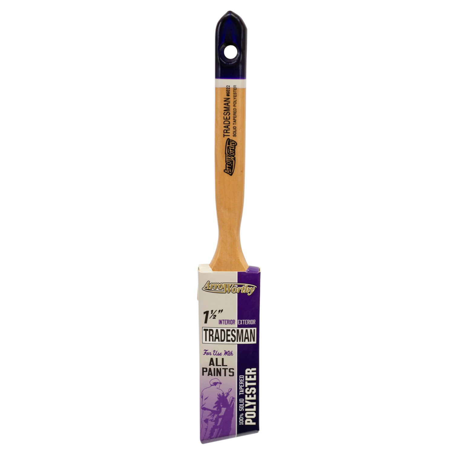 ArroWorthy Tradesman 1-1/2 in. Angle Paint Brush - Mycitystee