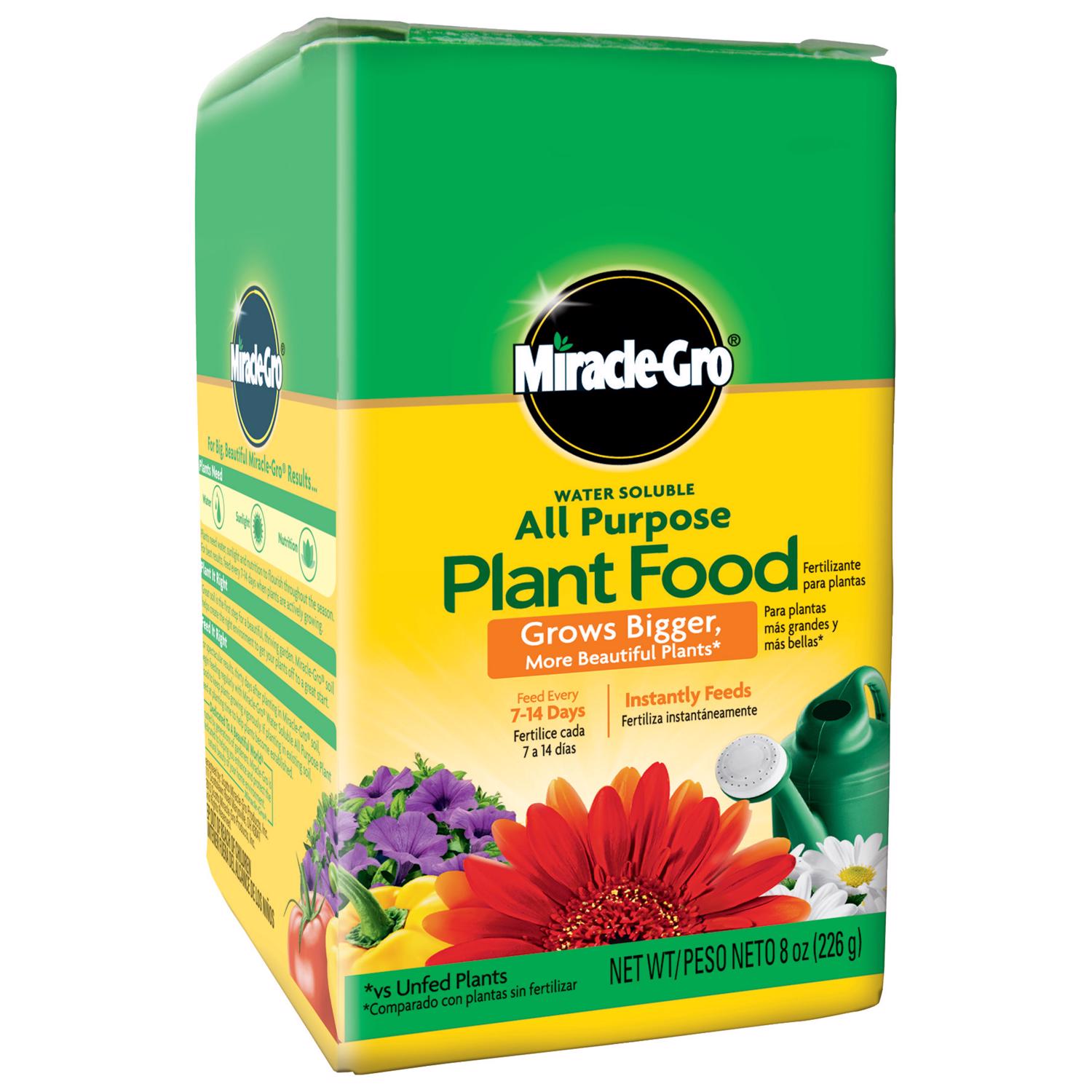 Miracle-Gro Granules Tomato， Tulips， Strawberries Plant Food 8 oz - Mycitystee