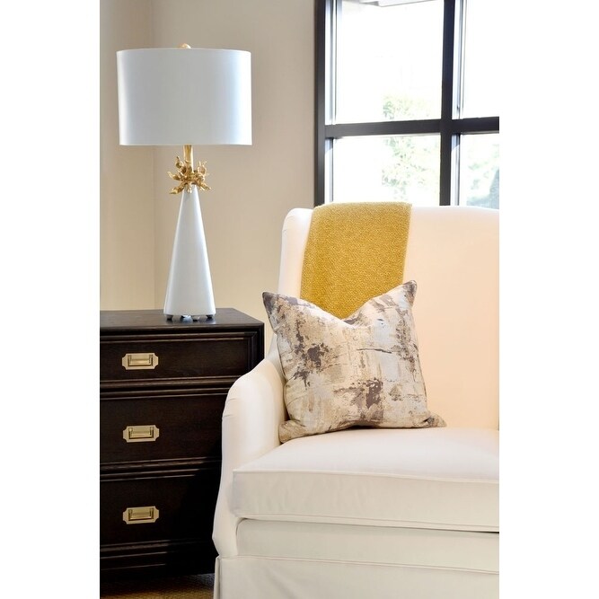Neo Light Blue and Gold Buffet Table Lamp By Lucas McKearn - Mycitystee