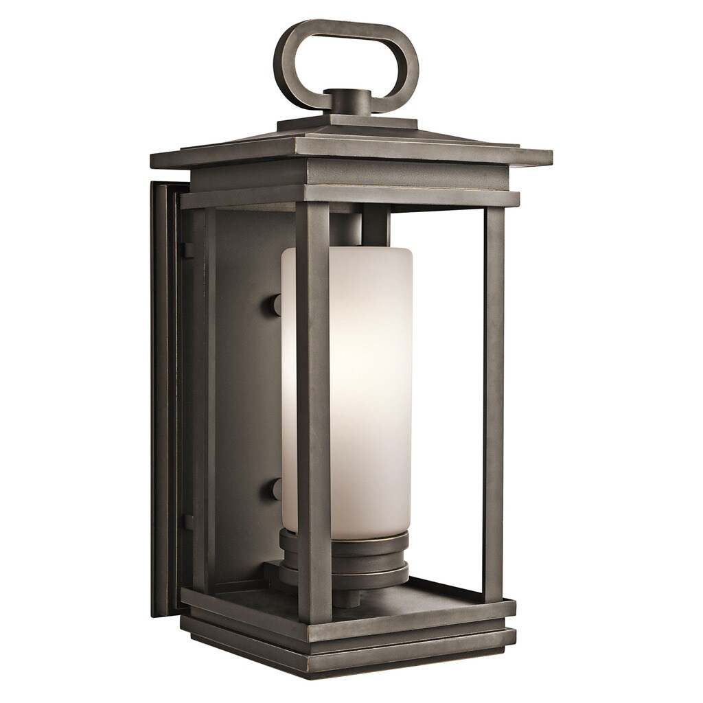 Kichler Lighting South Hope Collection 1-light Rubbed Bronze Outdoor Wall Lantern Shopping - The Best Deals on Outdoor Wall Lanterns | 18884872 - Mycitystee