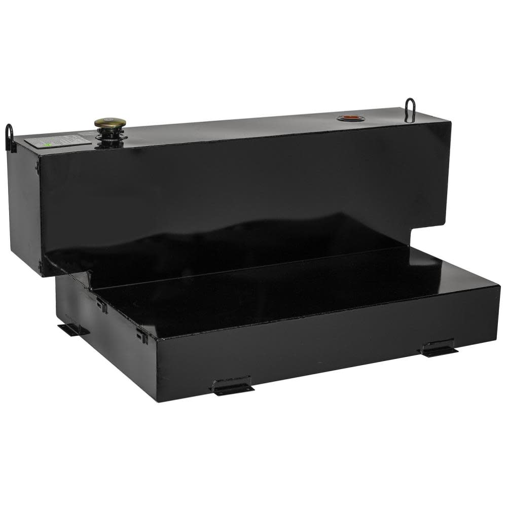 Steel Transfer Tank, 100 Gallon L-Shaped, Black - Mycitystee