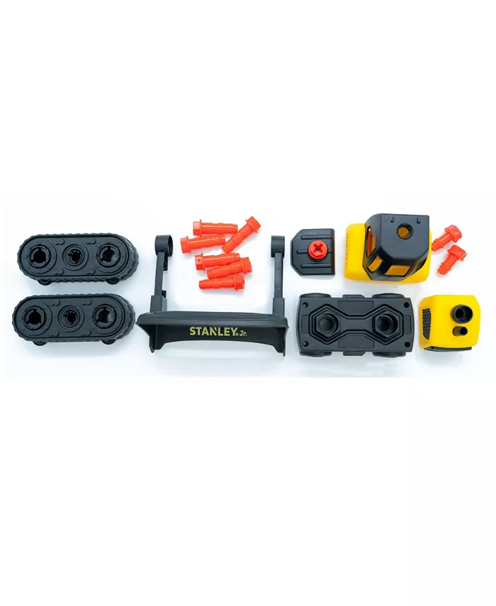Stanley Jr. 15 Piece Take Apart Classic Bulldozer - Mycitystee