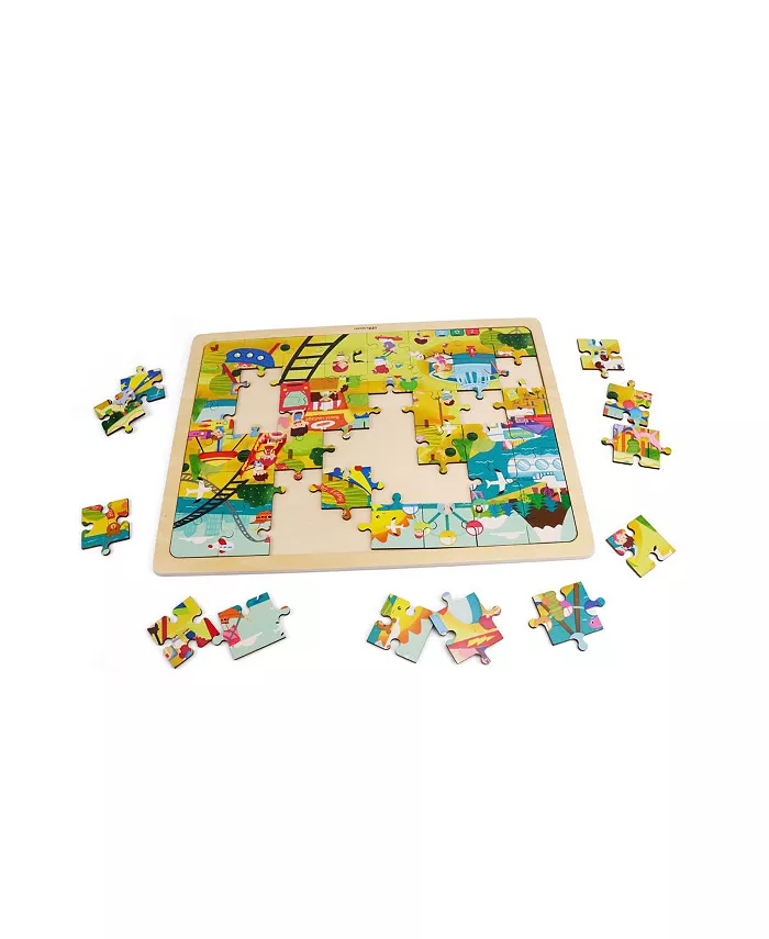Leo Friends Amusement Park Puzzle 48pcs - Mycitystee