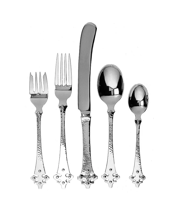 Ginkgo Celtic Flatware 20 Piece Set， Service for 4 - Mycitystee