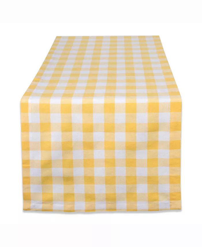 Design Imports Checkers Table Runner 14