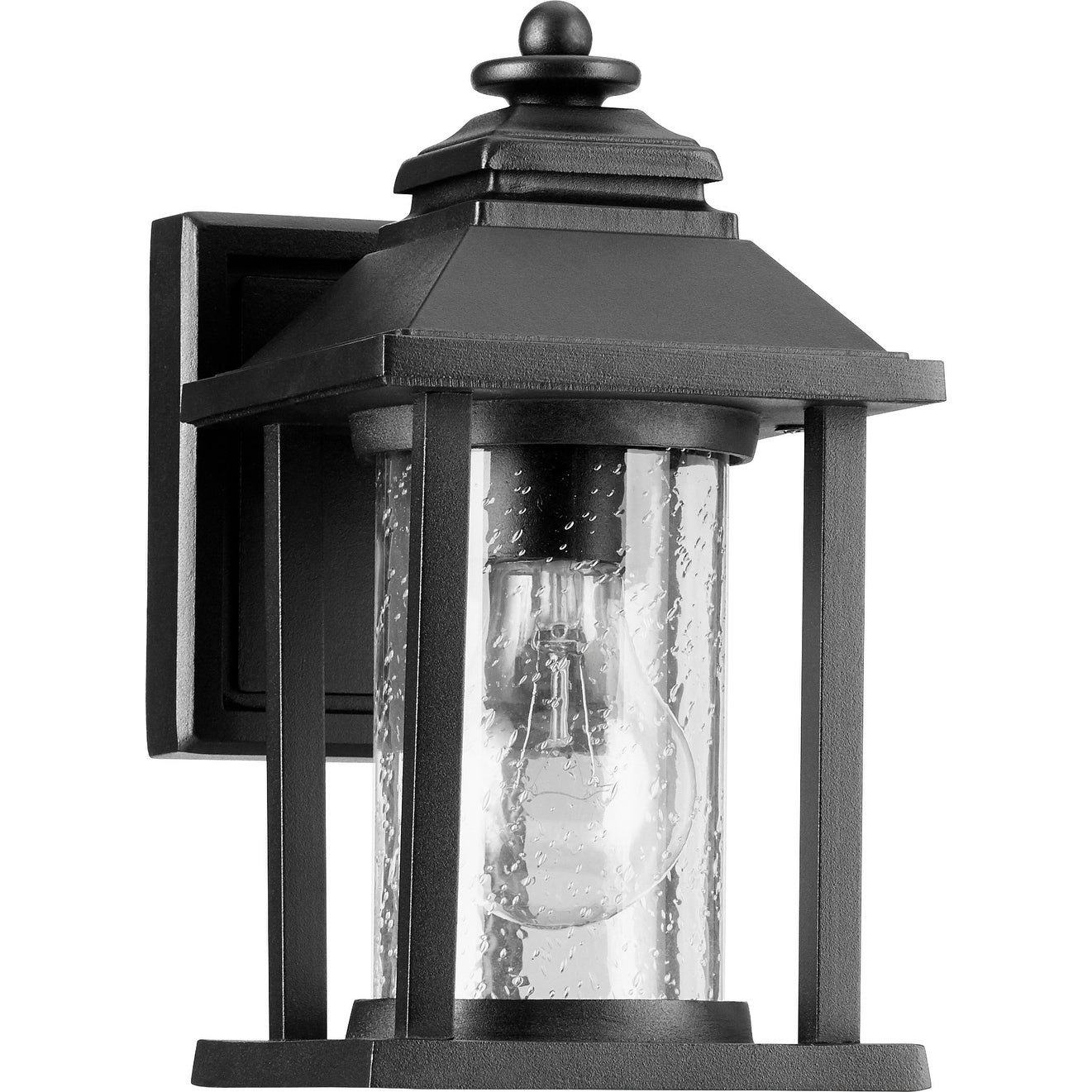Crusoe Noir 1-light Outdoor Lantern Shopping - The Best Deals on Outdoor Wall Lanterns | 27711674 - Mycitystee