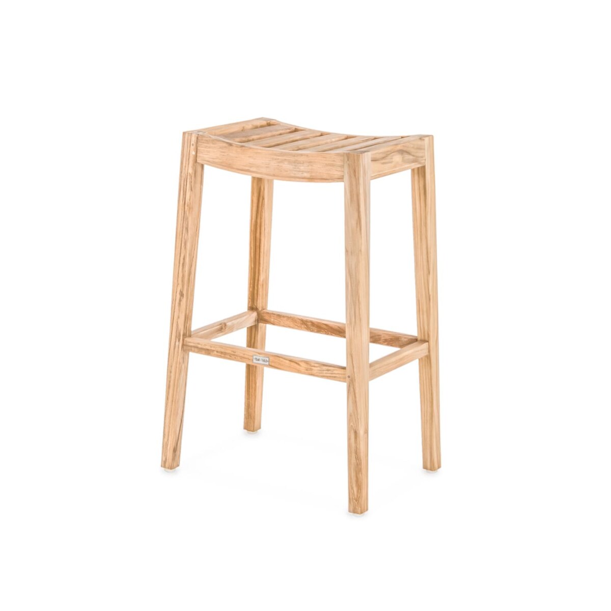 Signature Wistow Lane Teak Patio Backless Bar Stool - Mycitystee