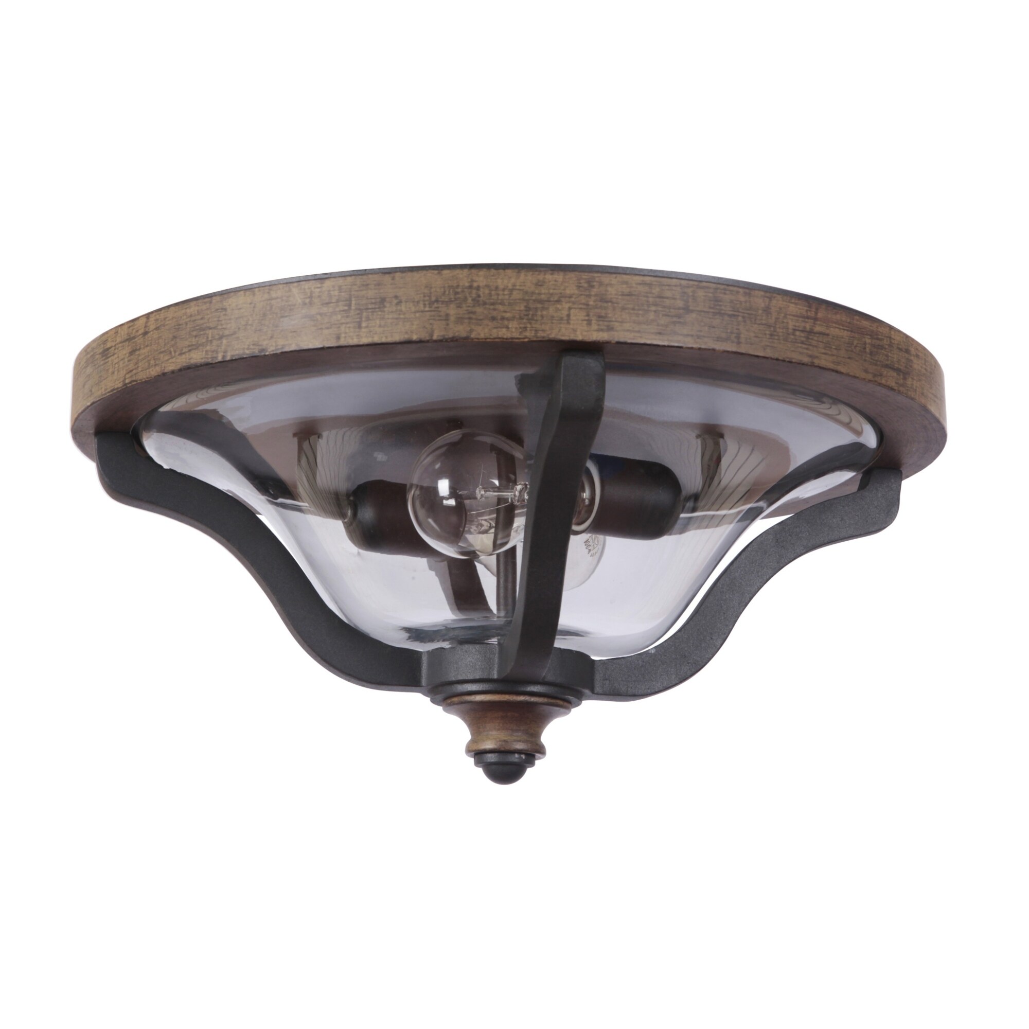 Craftmade Z7937 Ashwood 2 Light Outdoor Flush Mount Ceiling Fixture - - Mycitystee