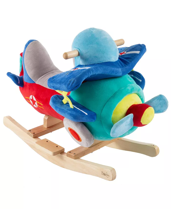 Happy Trails Rocking Plane Toy - Mycitystee