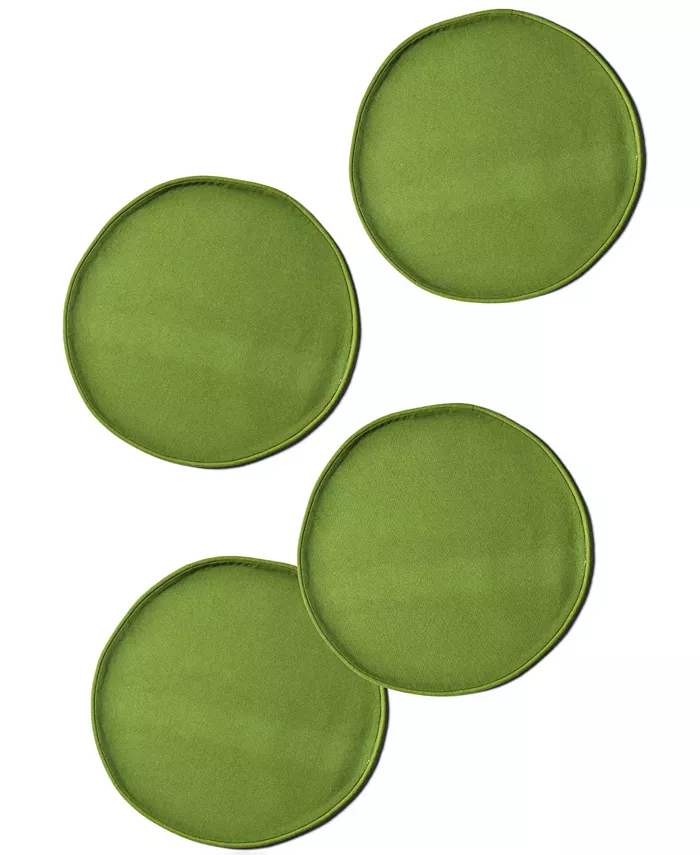 Coton Colors Block Round Placemat Set of 4， Service for 4 - Mycitystee