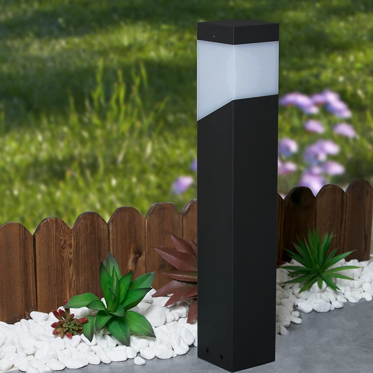 Inowel Outdoor Pathway Lights E26 Bulb (Not Include) Max 40W - 19.69in - Mycitystee