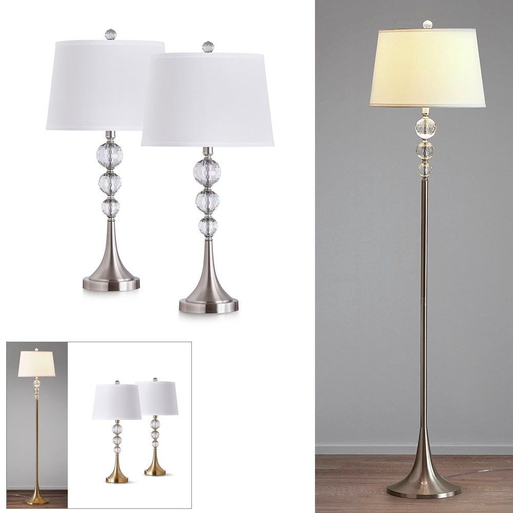 Silver Orchid Orloff 3-piece Lamp Set - Mycitystee