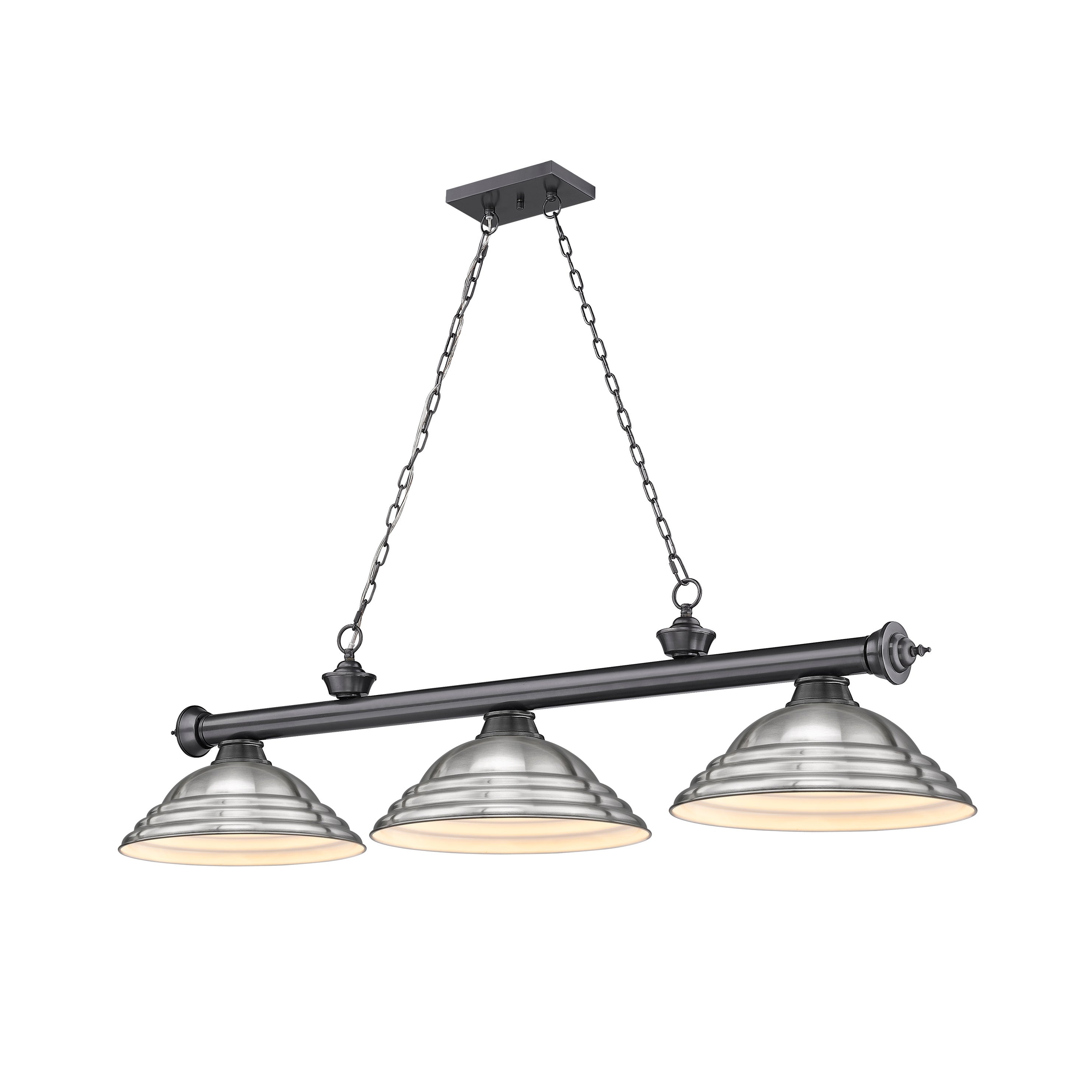 Cordon 3 Light Billiard - Bronze Plated - Mycitystee