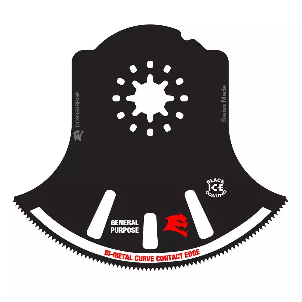 DIABLO 3-1/2 in. Universal Fit Bi-Metal Oscillating Blade for General Purpose Cuts and#8211; XDC Depot - Mycitystee