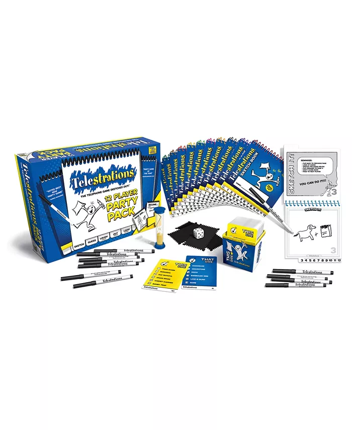 USAopoly Telestrations 12 Player the Party Pack Game - Mycitystee