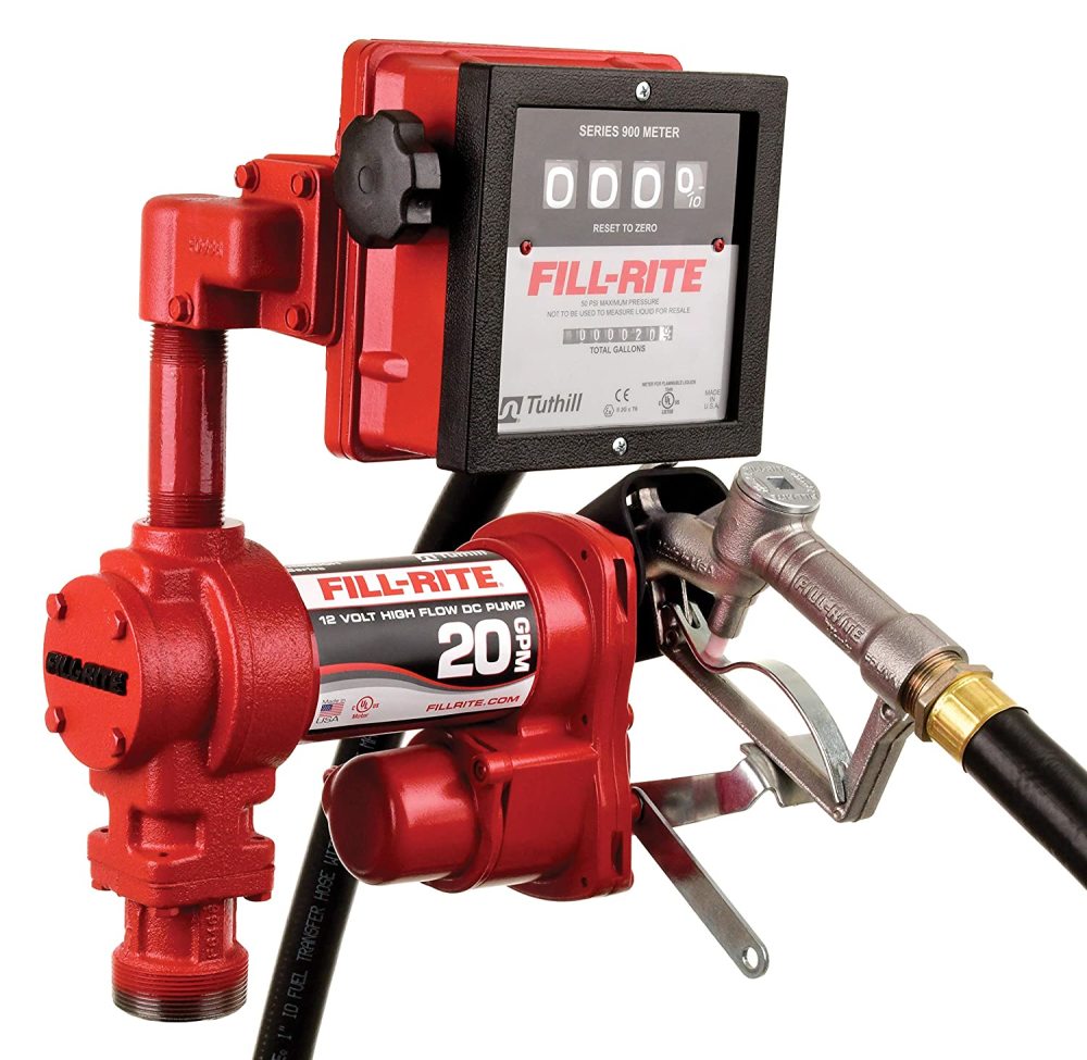 Fill-Rite 20 GPM， 12V DC High Flow Pump - Mycitystee