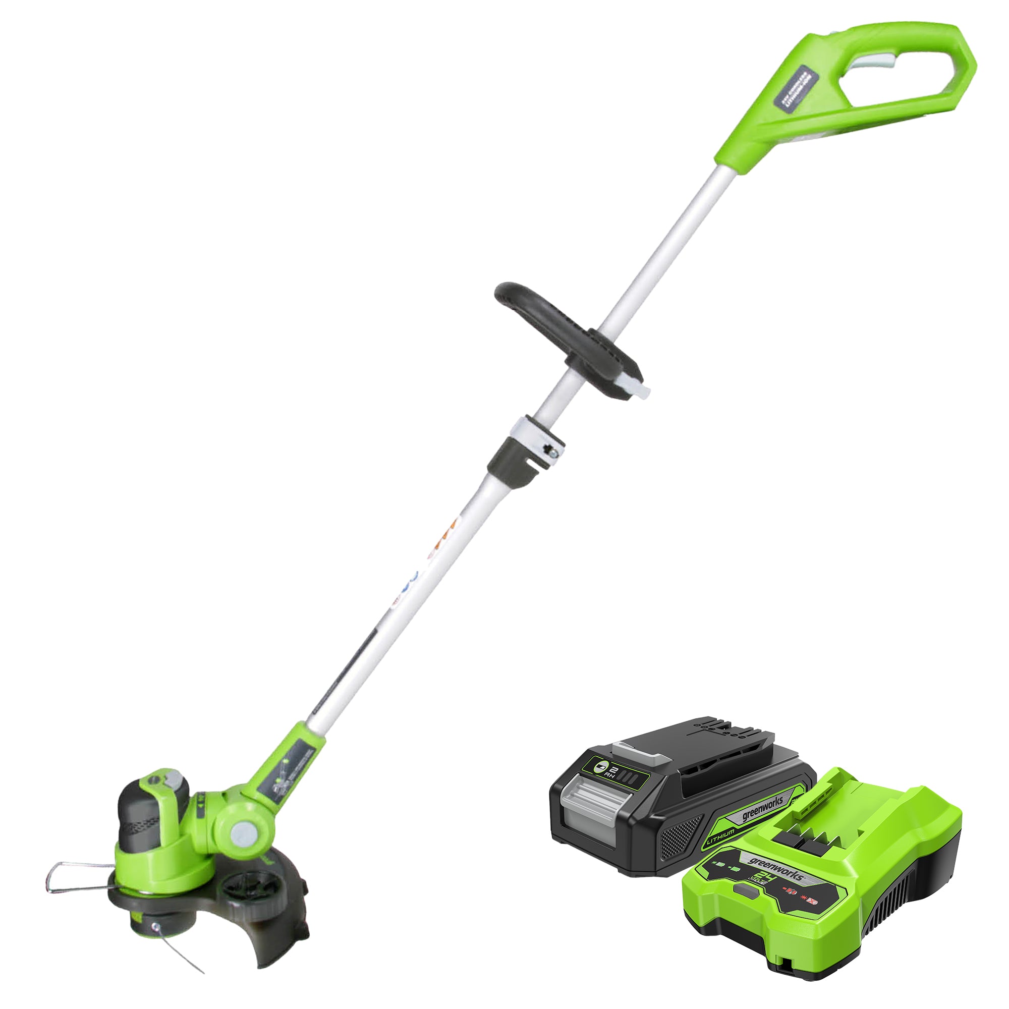 24V 12-Inch Cordless String Trimmer  Edger | Greenworks - Mycitystee