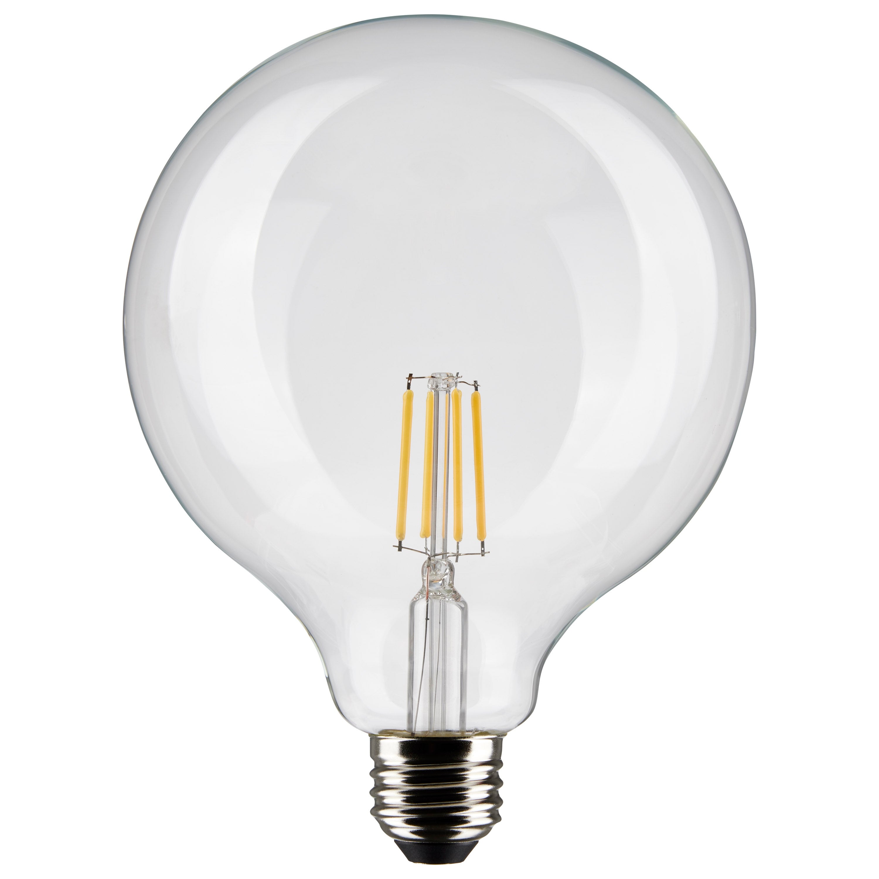 6 Watt G40 LED - Clear - Medium base - 90 CRI - 4000K - 120 Volt - Mycitystee