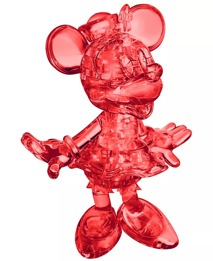 BePuzzled 3D Crystal Puzzle - Disney Minnie Mouse Red - 39 Piece - Mycitystee