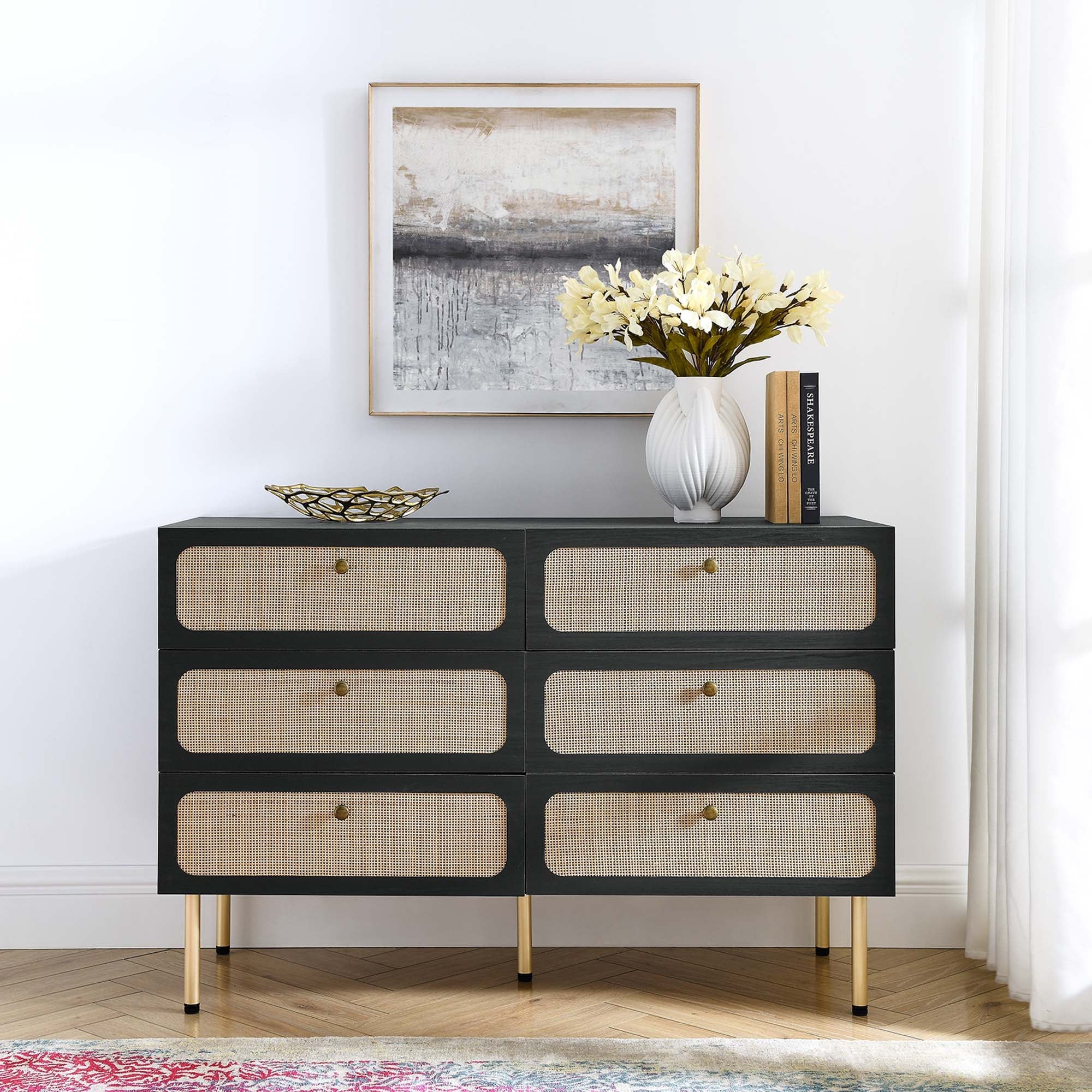 Chaucer 6-Drawer Compact Dresser - - 37282394 - Mycitystee