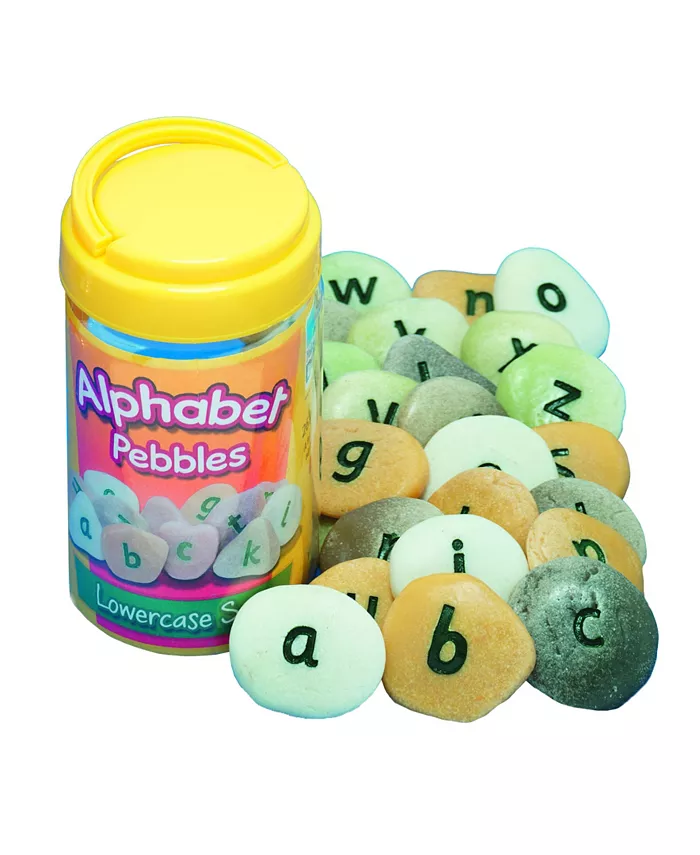 Yellow Door Lowercase Alphabet Pebbles， Set of 26 - Mycitystee