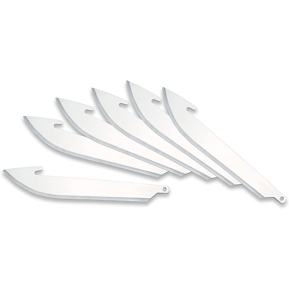 Outdoor Edge RazorSafe Drop Point Replacement Blade 3 6pk - Mycitystee
