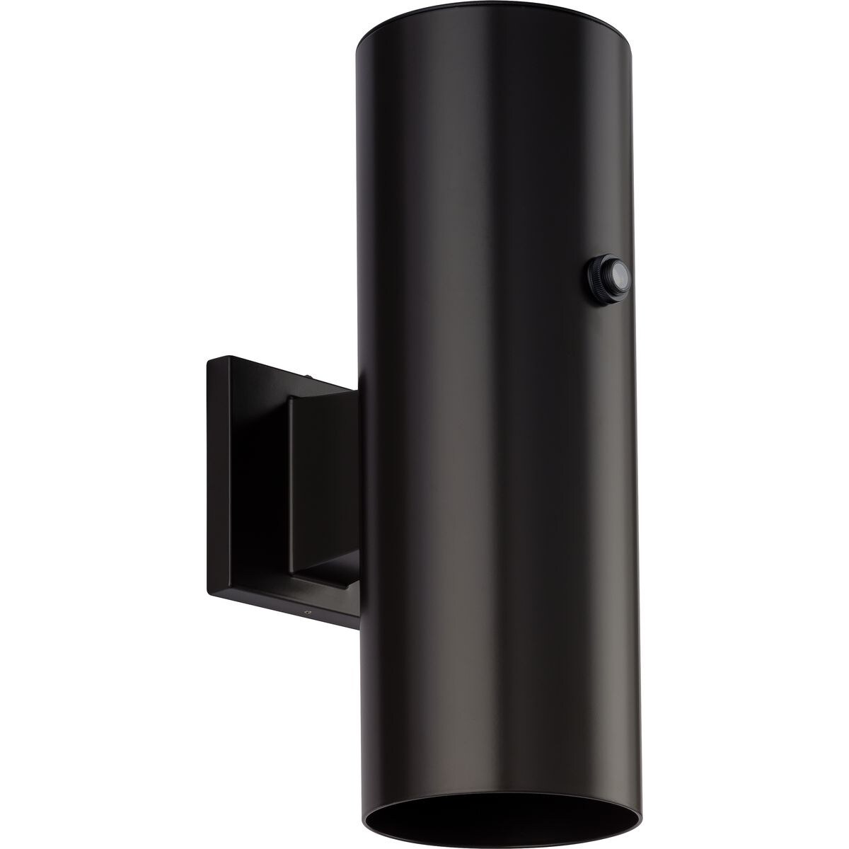Cylinder Collection 1-Light Antique Bronze 5-Inch Modern Outdoor Medium Wall Lantern Light - 5 in x 7.94 in x 14 in Shopping - The Best Deals on Outdo - Mycitystee