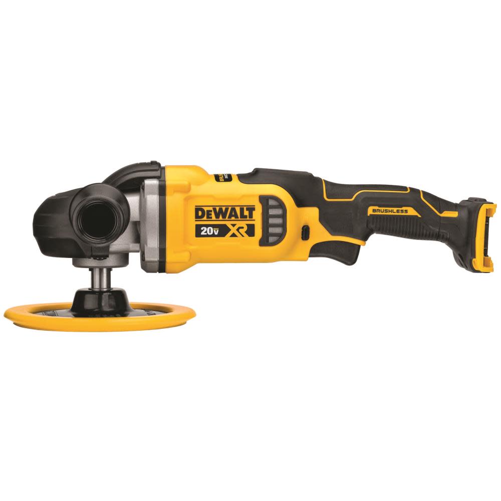 DEWALT 20V MAX XR 7 in 180mm Variable Speed Rotary Polisher Bare Tool DCM849B from DEWALT - Mycitystee