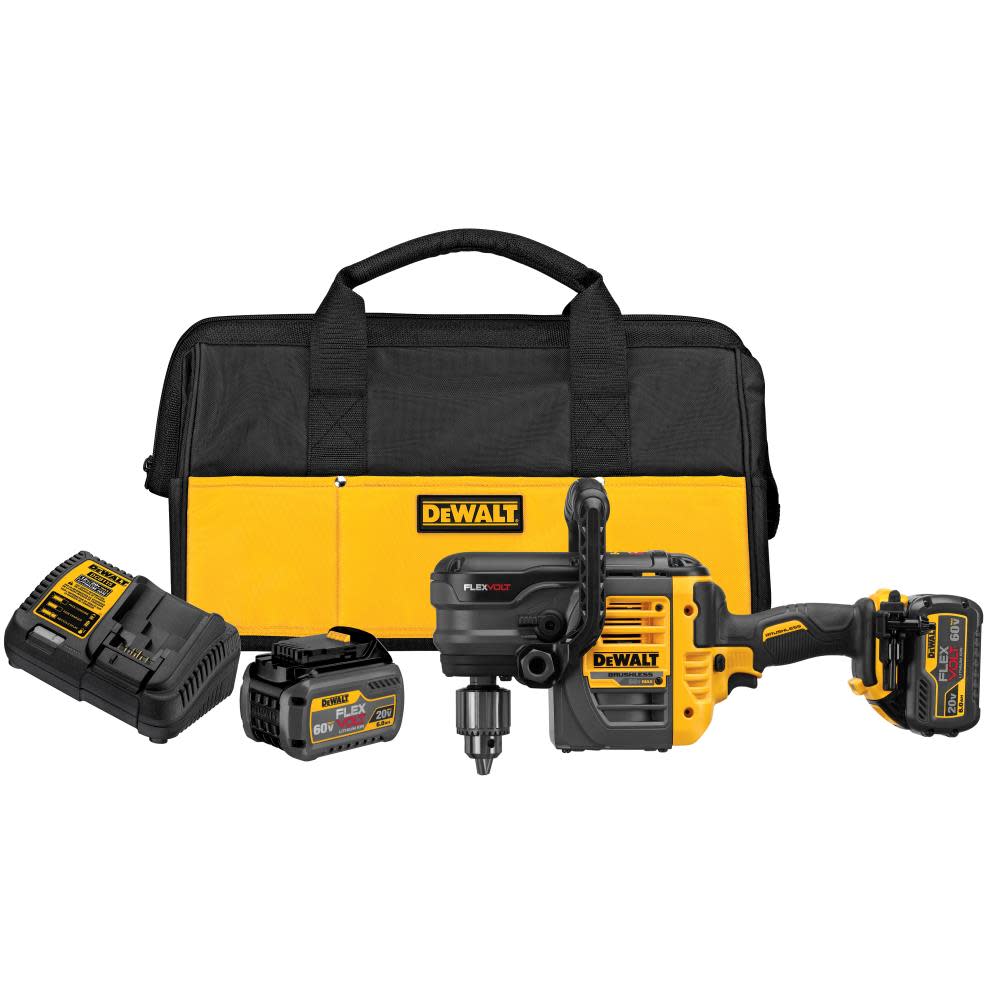DEWALT FLEXVOLT 60V MAX* VSR Stud and Joist Drill Kit with E-Clutch System DCD460T2 from DEWALT - Mycitystee