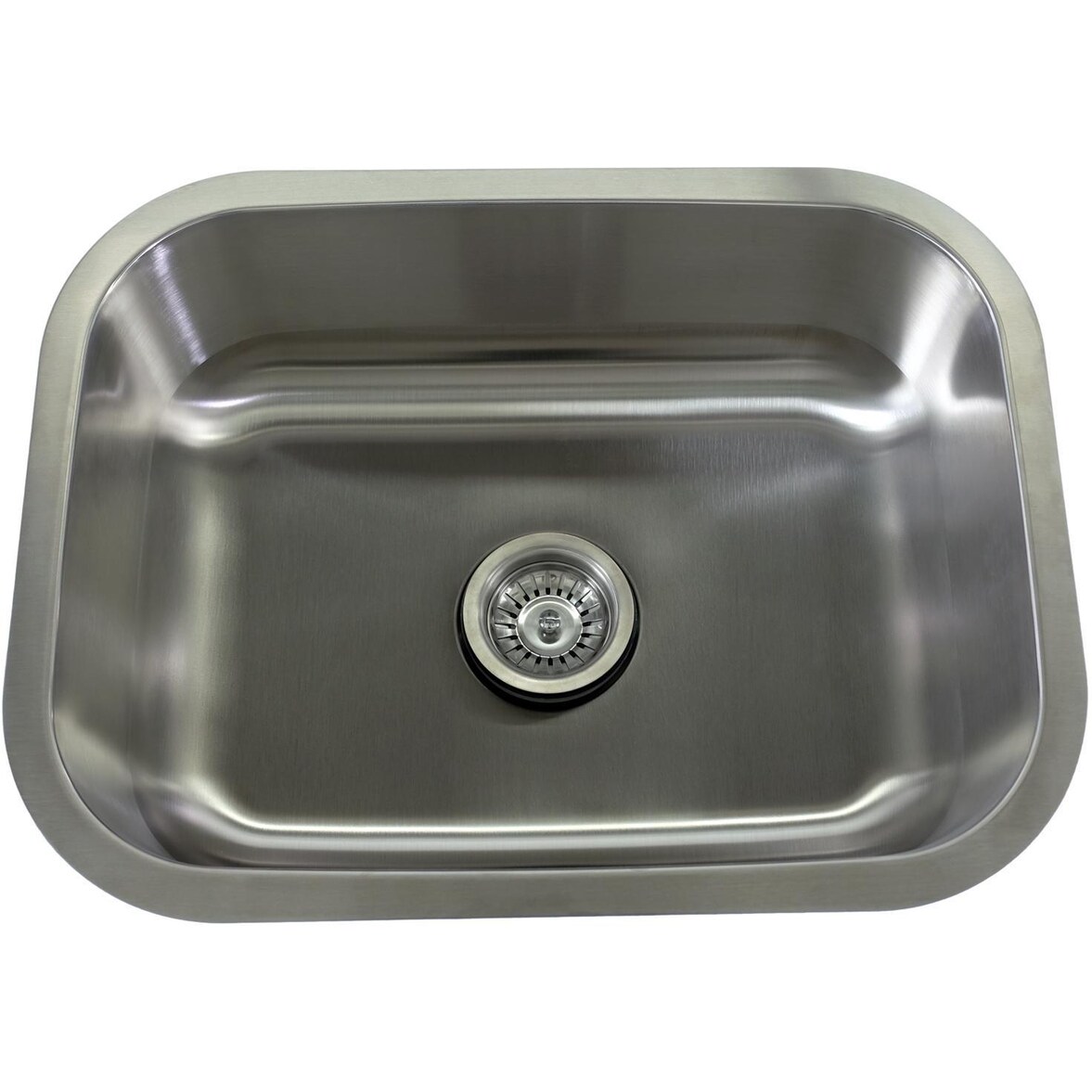Signature 23 X 18 Outdoor Rated Stainless Steel Undermount Sink W/ Sink Strainer - Mycitystee