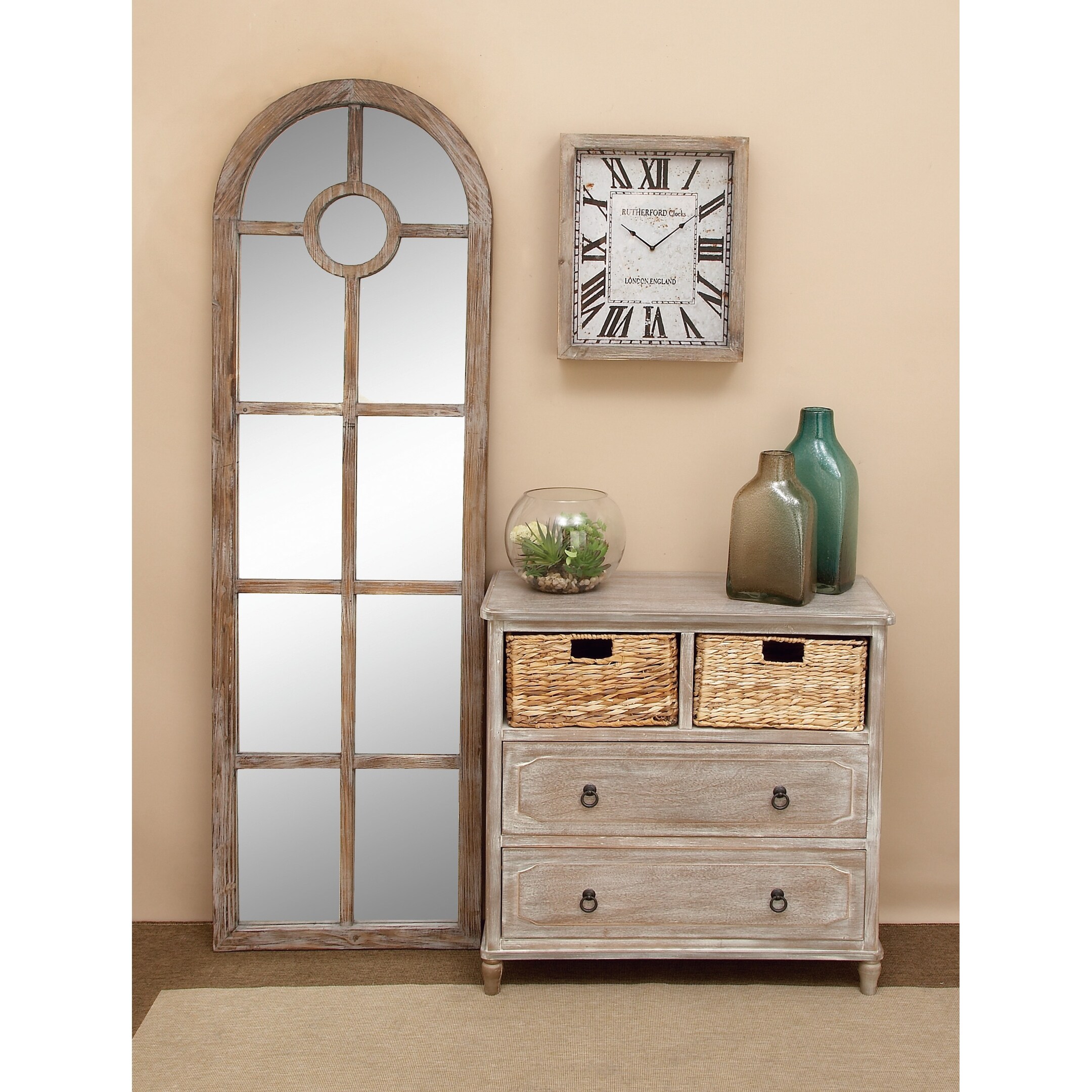 Grey MDF Traditional Storage Unit 32 x 32 x 14 - - 9723562 - Mycitystee