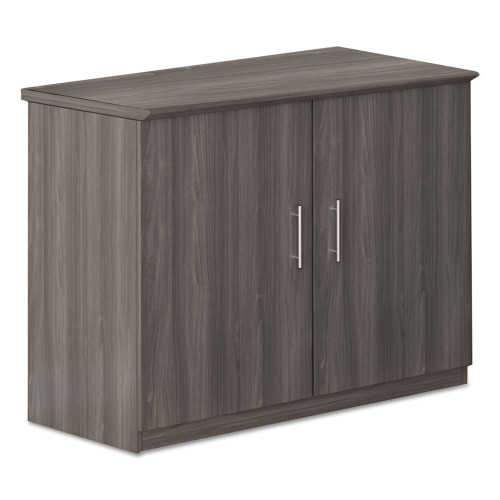 Safco Medina Series Storage Cabinet， 36w x 20d x 29.5h， Gray Steel (MSCLGS) - Mycitystee